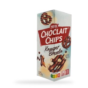 Nestl� Choclait Chips Knusper Brezeln - 115 g