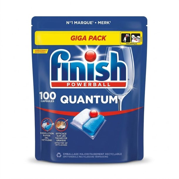 Finish Powerball Quantum opvasketabs - 100 stk.