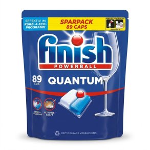 Finish Powerball Quantum Regular opvasketabs - 89 stk.