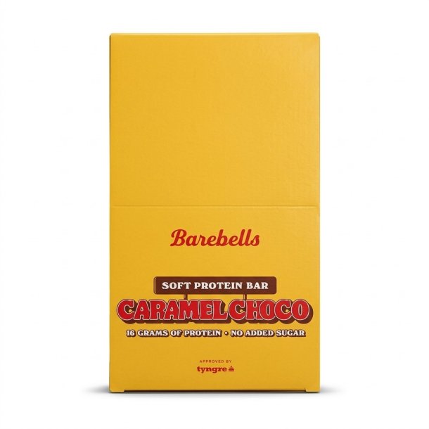 Barebells Soft Protein Bar Caramel Choco - 12 x 55 g