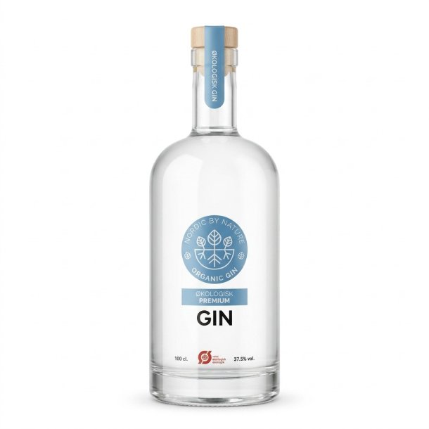 Nordic By Nature �kologisk Premium Gin 37,5% - 1 l
