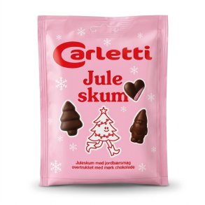 Carletti Weihnachtsschaum Erdbeere - 60 g