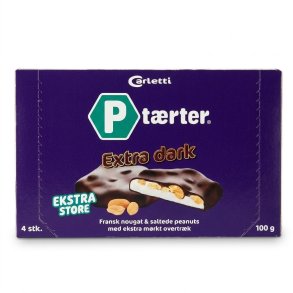 Carletti P-Törtchen Extra Dark - 100 g
