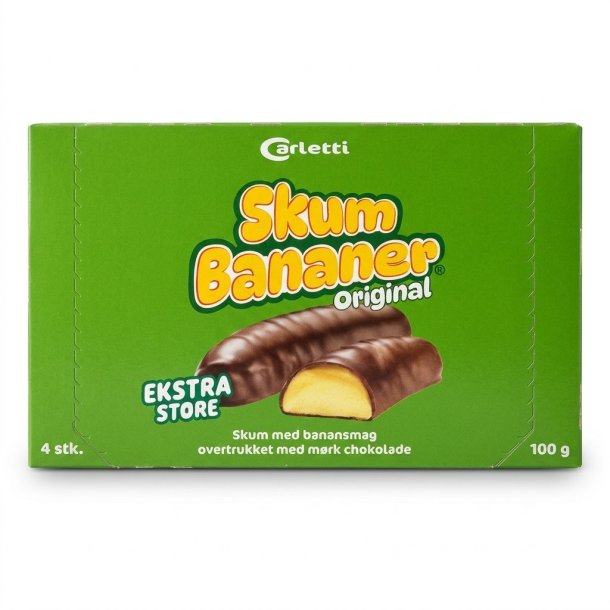 Carletti Skumbananer Original - 100 g