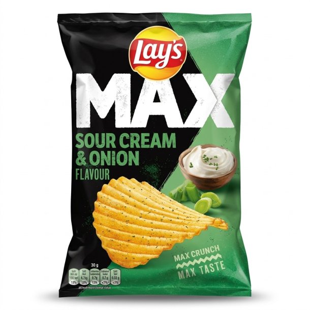 Lay's Max Sour Cream & Onion - 185 g