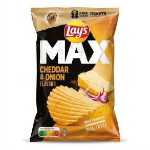 Lay's Max Cheddar & Onion - 185 g