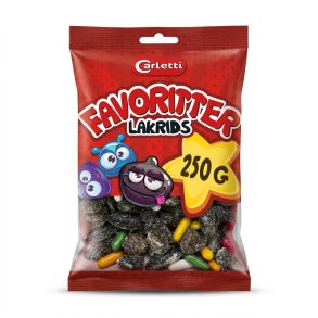 Carletti Favoritter Lakritz - 250 g