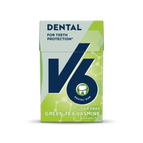 V6 Dental Green Tea Jasmine - 24 g