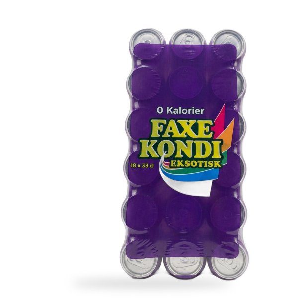 Faxe Kondi Eksotisk 0 kalorier - 18 x 33 cl