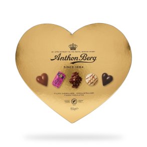 Anthon Berg Luxury Gold Heart - 155 g