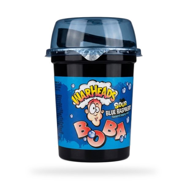 Warheads Boba Sour Blue Raspberry - 400 ml