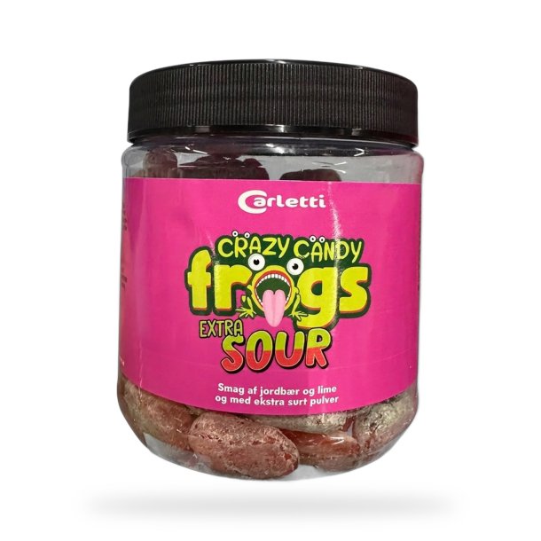 Carletti Crazy Candy Frogs Extra Sour 800 g