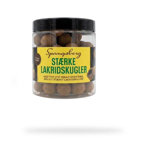 Spangsberg St�rke Lakridskugler 450g