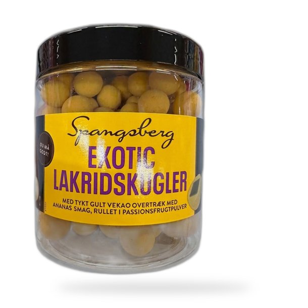 Spangsberg Exotic Lakridskugler 450g