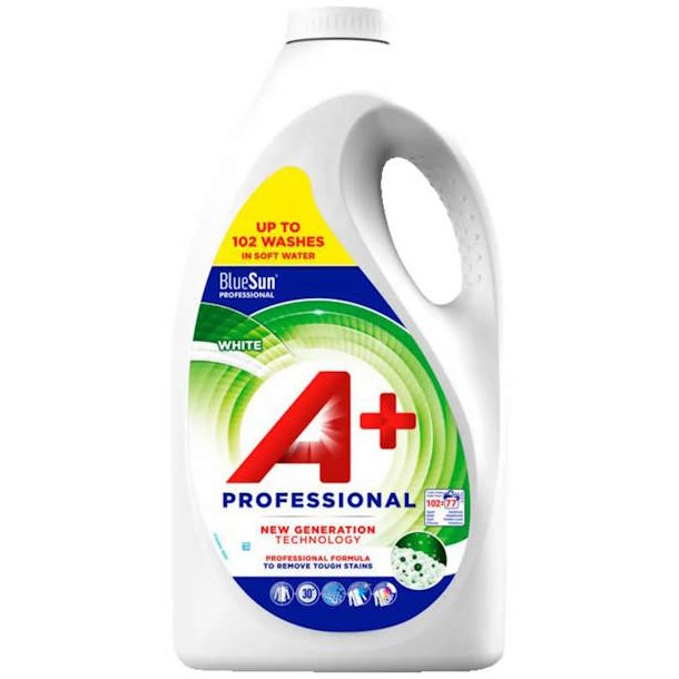 A+ Professional White Vaskemiddel 4,62l
