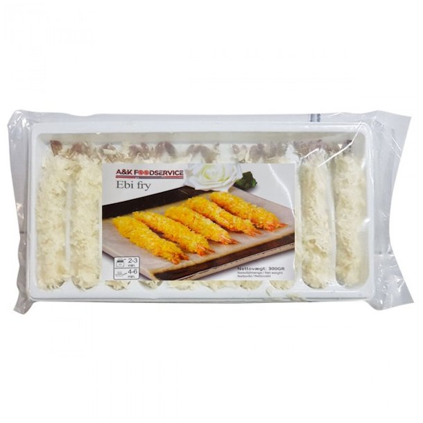 Ebi Fry Indbagte Kmperejer 300g