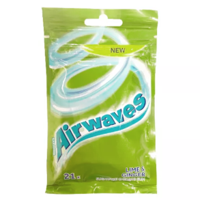 Airwaves Tyggegummi Lime & Ginger 29g