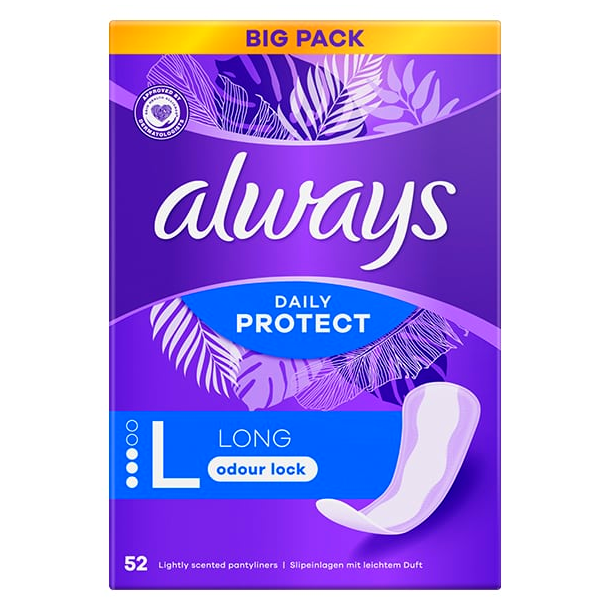 Always Daily Protect Long 52 stk.