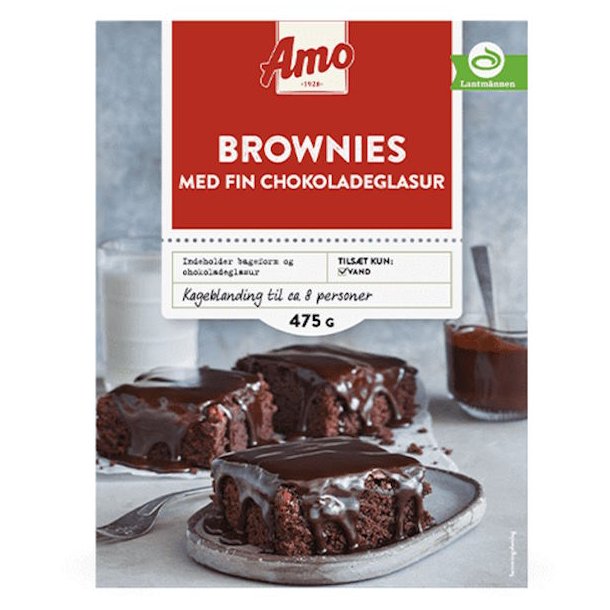 Amo Brownies 475g
