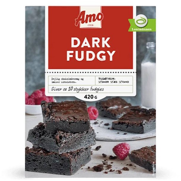AMO Dark Fudgy 420g