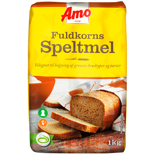 Amo Fuldkorns Speltmel 1kg