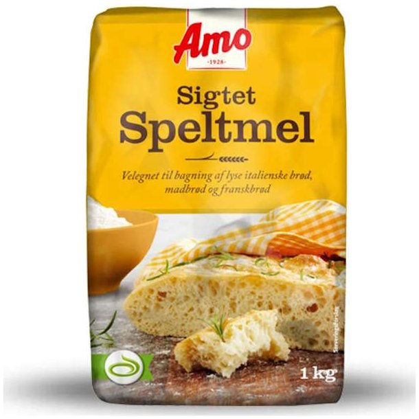 Amo Sigtet Speltmel 1kg