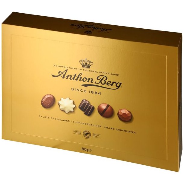 Anthon Berg Guld�ske 800g