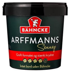 B�hncke Arfmanns Sennep 1000 g