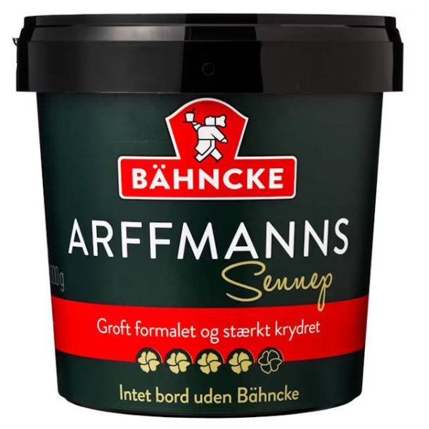 B�hncke Arfmanns Sennep 1000 g