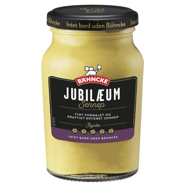 B�hncke Jubil�um Sennep 250g
