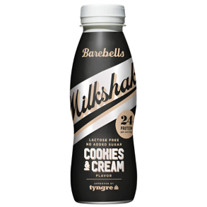 Barebells Milkshake Cookies & Cream Laktosefri 0,33l