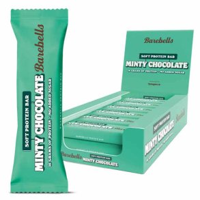 Barebells Protein Bars Minty Chocolate 12x55g