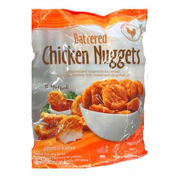Battered Chicken Nuggets 1 kg