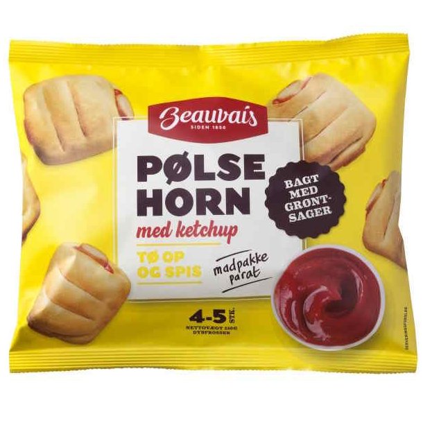 Beauvais P�lsehorn Med Ketchup 250g