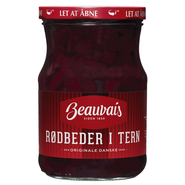Beauvais R�dbeder i Tern 560g