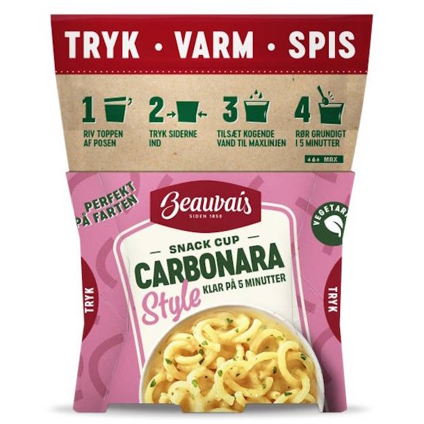 Beauvais Snack Cup Carbonara 68 g