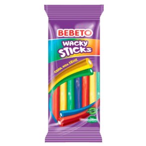Bebeto Wacky Sticks Cool Mix Fruit 180g