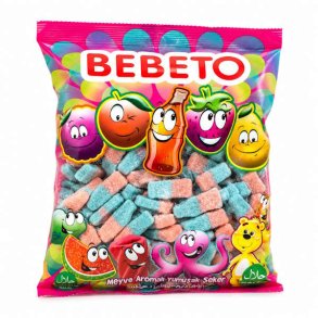Bebeto Bl� & Pink Colaflasker 1kg