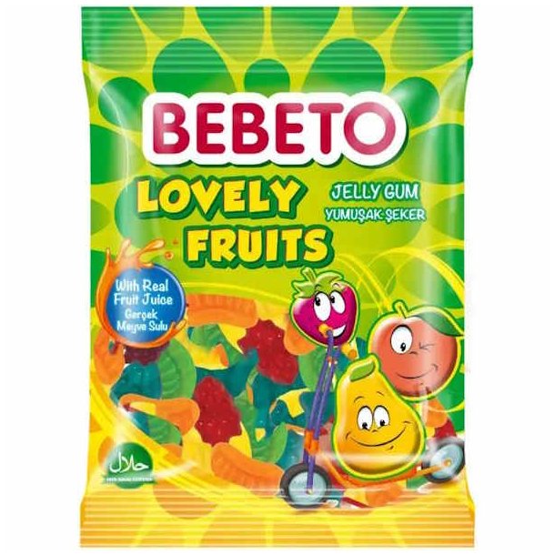 Bebeto Lovely Fruits 80 g