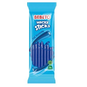 Bebeto Wacky Sticks Cool Raspberry 180g