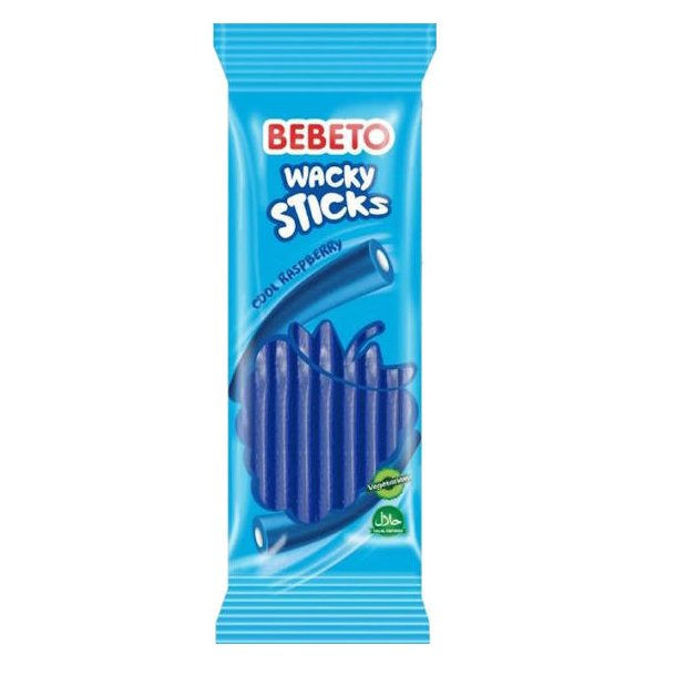 Bebeto Wacky Sticks Cool Raspberry 180g