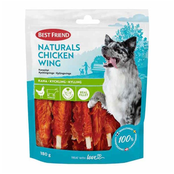 Best Friend Naturals Chicken Wing 180g