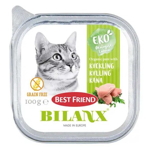 Best Friend Bilanx �kologisk Pat� Kylling 100g