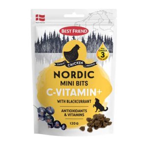 Best Friend Chicken Nordic Mini Bits C-Vitamin+120g
