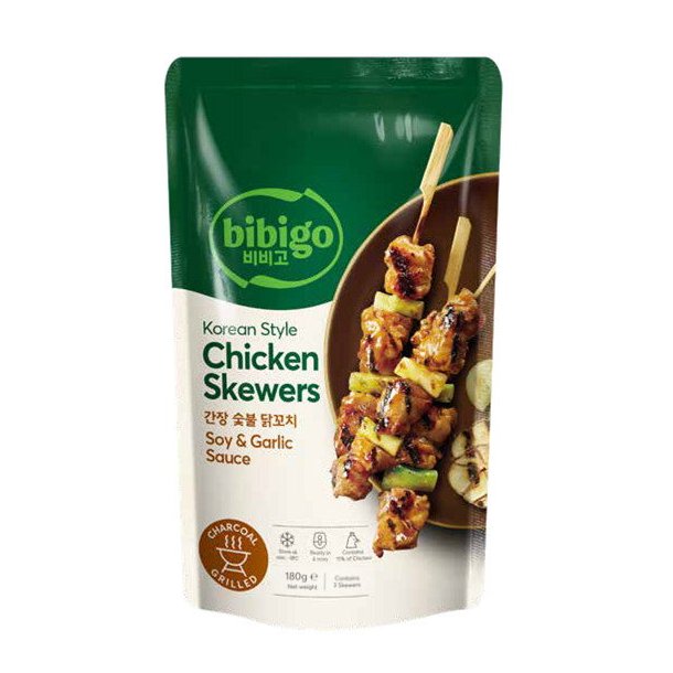 Bibigo Soy &amp; Garlic Kyllingespyd 180g