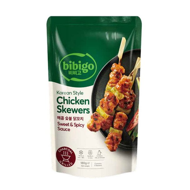 Bibigo Sweet &amp; Spicy Kyllingespyd 180g.