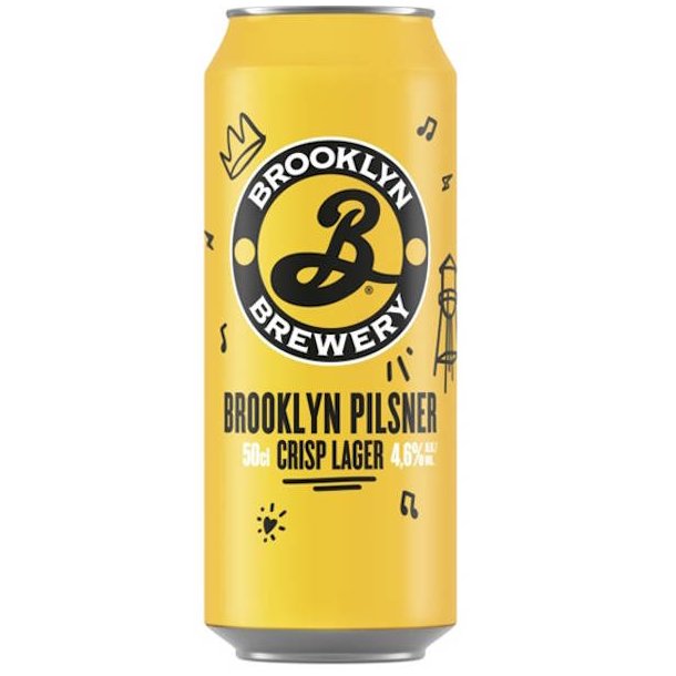 Brooklyn Pilsner Crisp Lager 0,5l + Pant