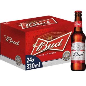 Bud King Of Beers 24x0,33l