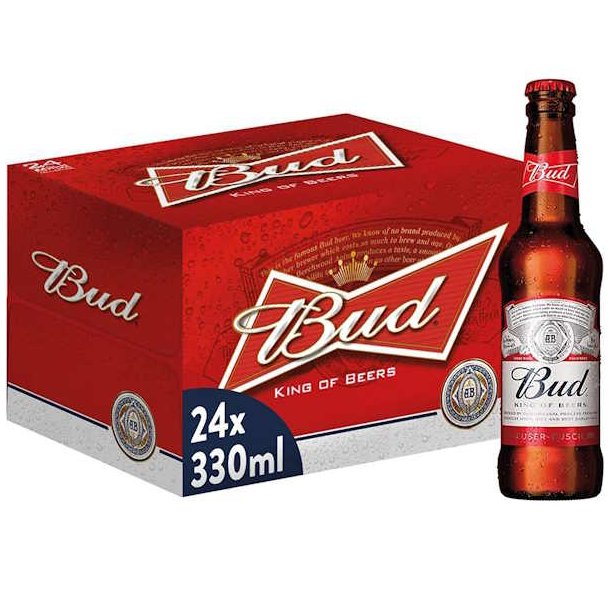 Bud King Of Beers 24x0,33l