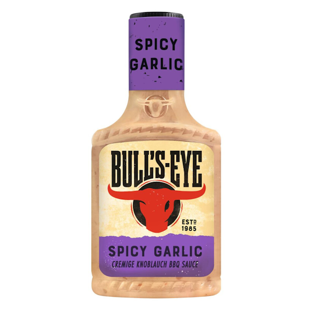 Bulls Eye Spicy Garlic BBQ Sauce 300ml